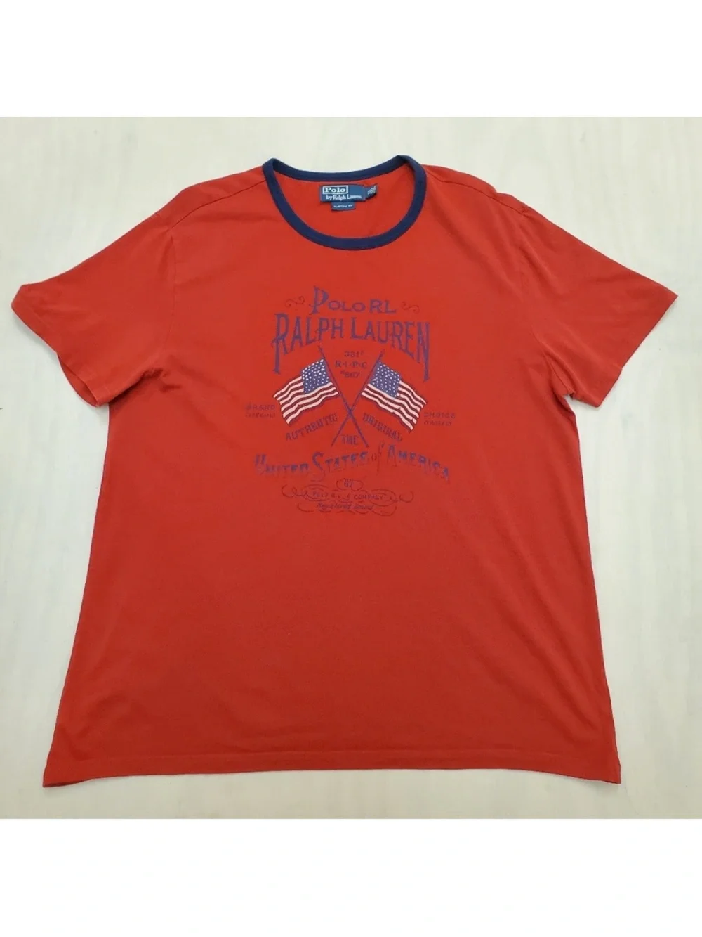 Vintage Polo Ralph Lauren Graphic Tee XL